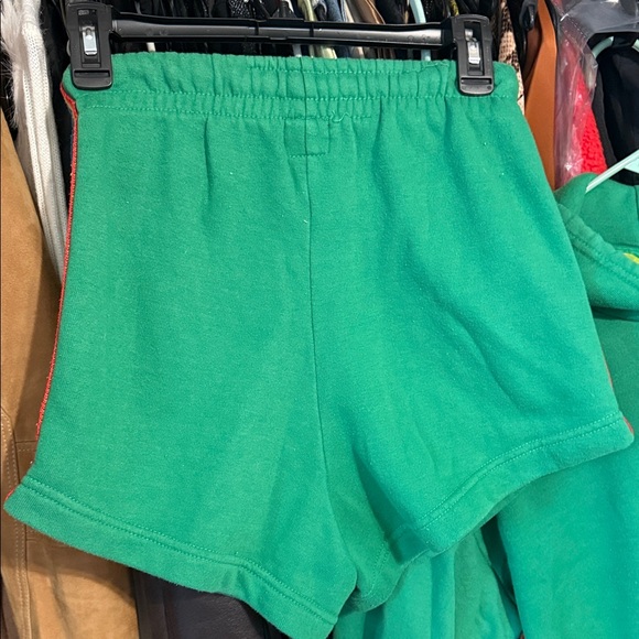 RARE Aviator Nation Lightning Bolt Green Hoodie and Shorts Set ⚡️ - Picture 11 of 12